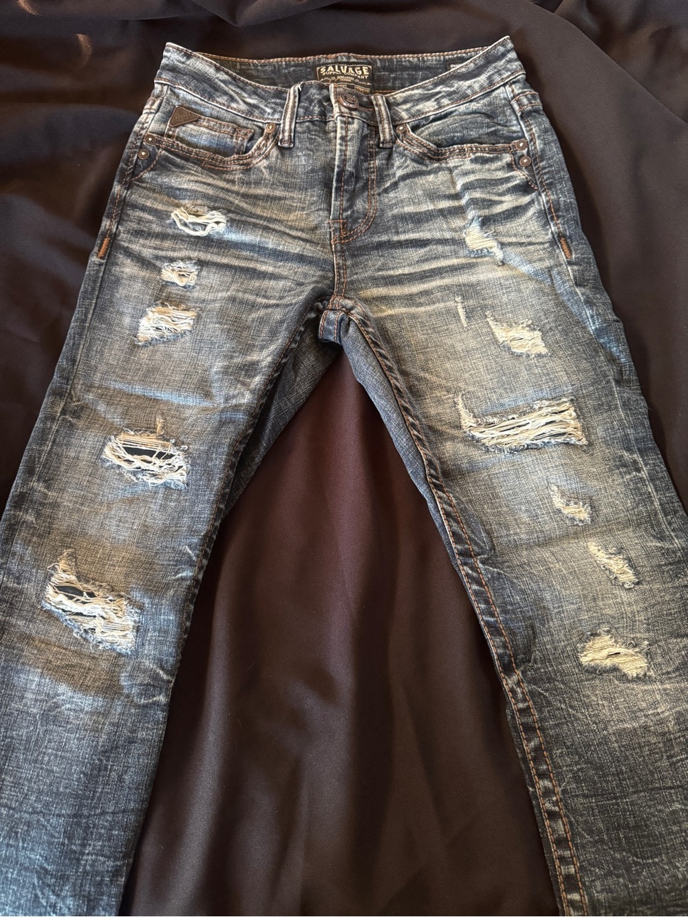 Salvage Men's Ripped Jeans